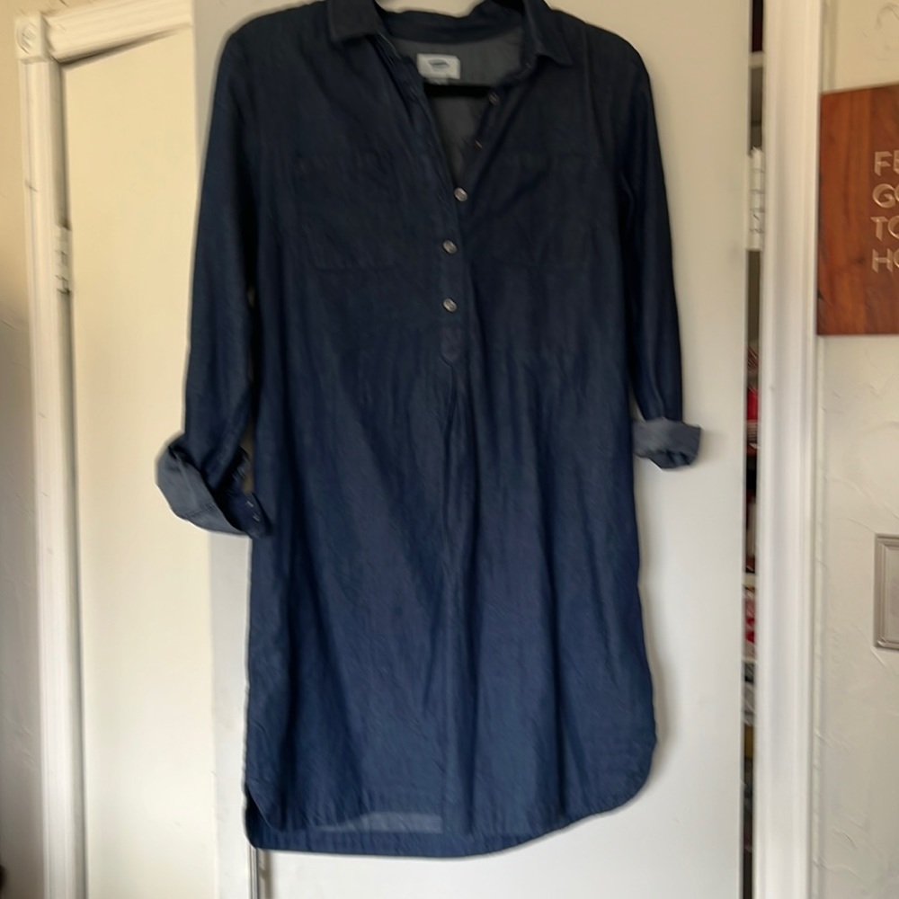 Old Navy denim shirt dress